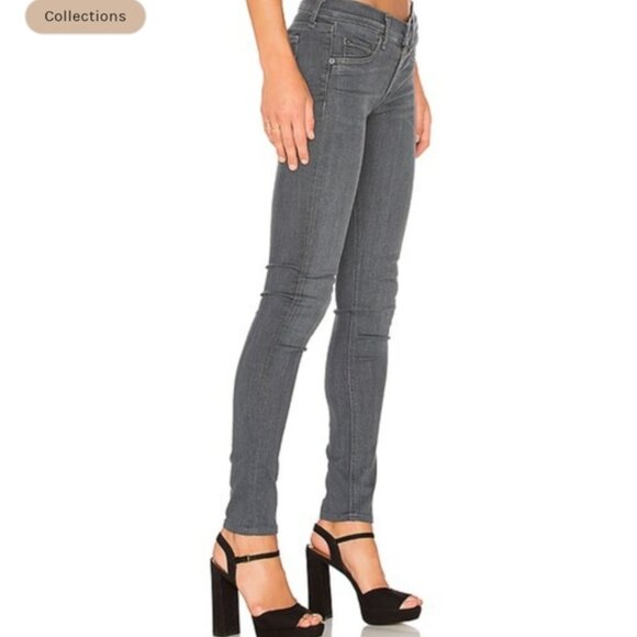 NEW Rag & Bone Everett sz 27 Grey Super Soft Skinny Straight Stretchy Jeans - Picture 2 of 15